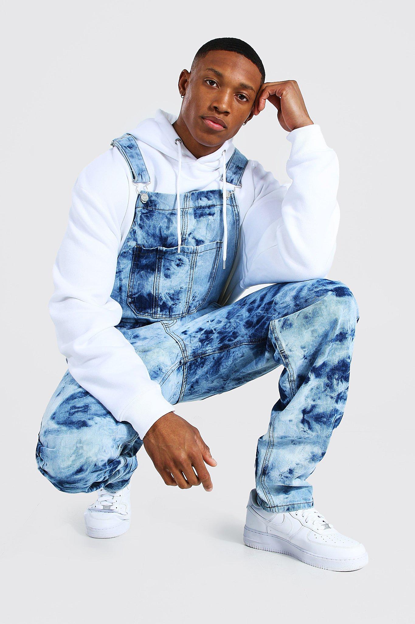 Mens on sale dungarees boohoo